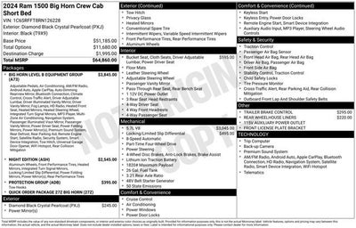 2024 RAM 1500 Big Horn/Lone Star