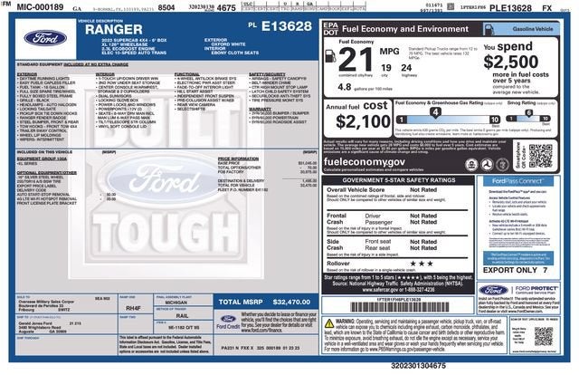 2023 Ford Ranger XL