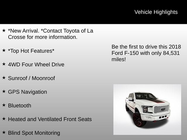 2018 Ford F-150 Lariat