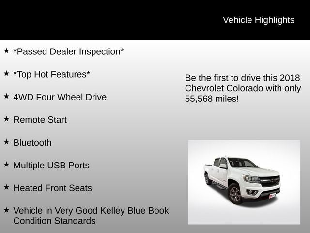 2018 Chevrolet Colorado Z71