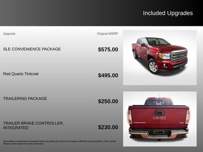 2017 GMC Canyon SLE1