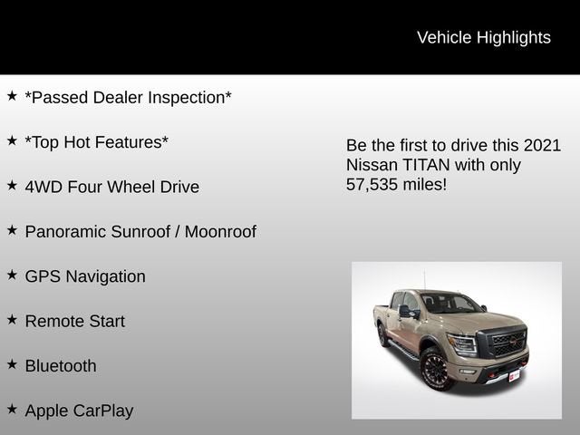 2021 Nissan Titan PRO-4X