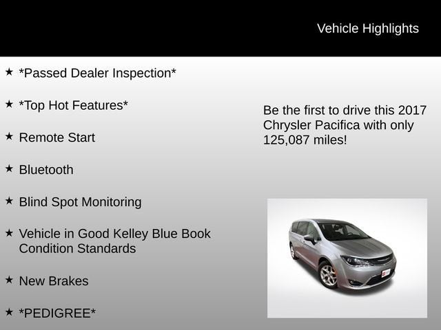 2017 Chrysler Pacifica Touring L