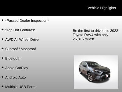 2022 Toyota RAV4 XLE