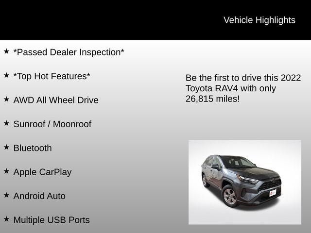 2022 Toyota RAV4 XLE