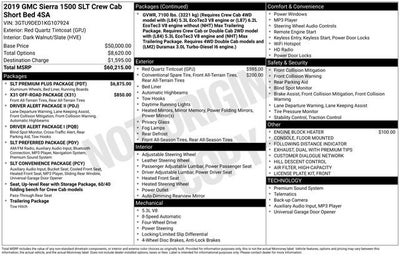 2019 GMC Sierra 1500 SLT