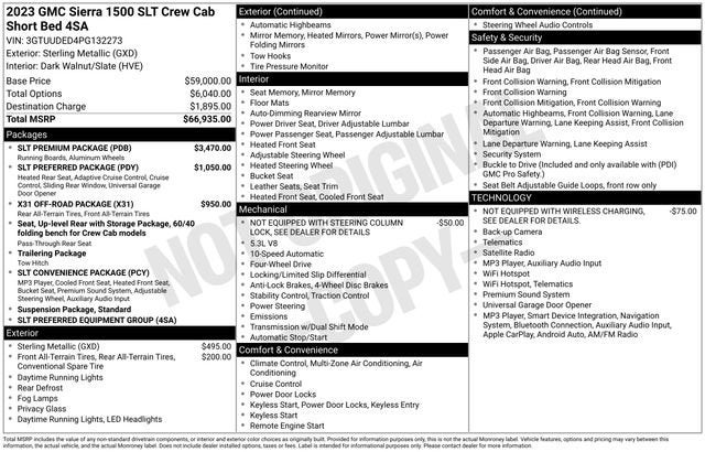 2023 GMC Sierra 1500 SLT
