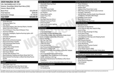 2020 Mazda Mazda CX-30 S