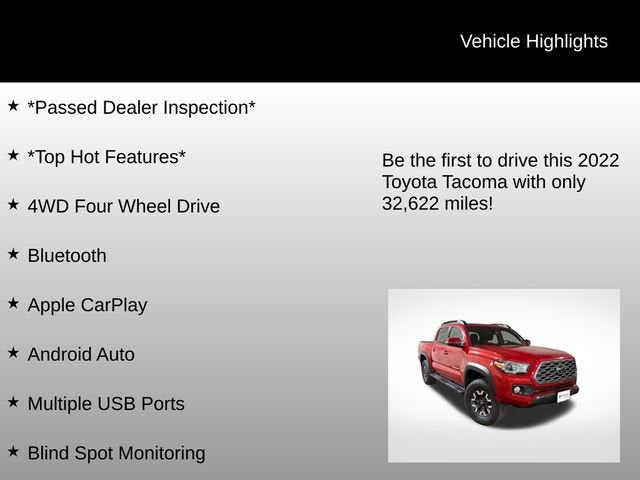 2022 Toyota Tacoma TRD Off-Road V6