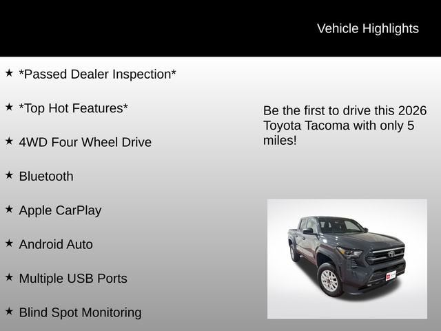 2026 Toyota Tacoma SR