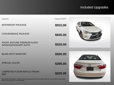 2016 Toyota Camry XLE