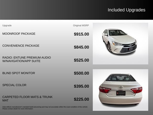 2016 Toyota Camry XLE