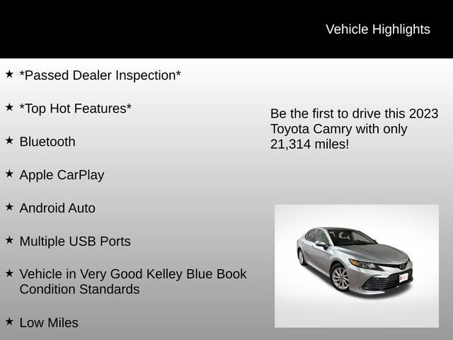 2023 Toyota Camry LE