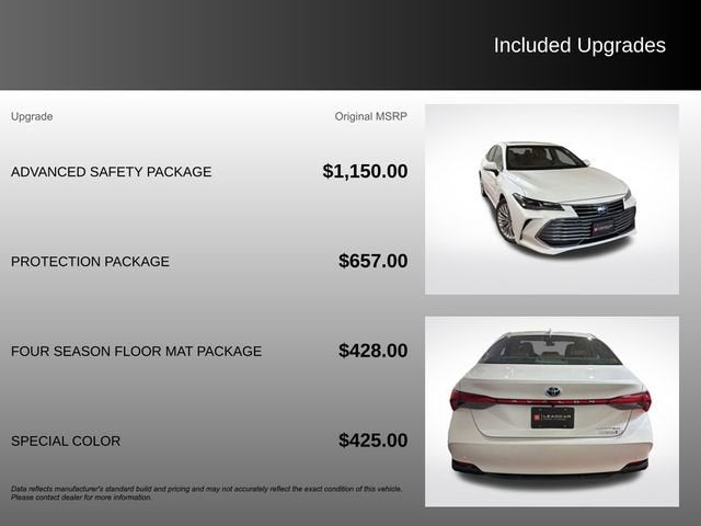2020 Toyota Avalon Hybrid Limited