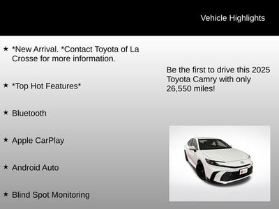 2025 Toyota Camry SE