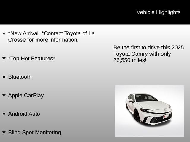 2025 Toyota Camry SE