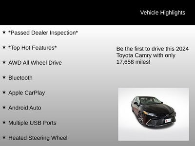 2024 Toyota Camry XLE