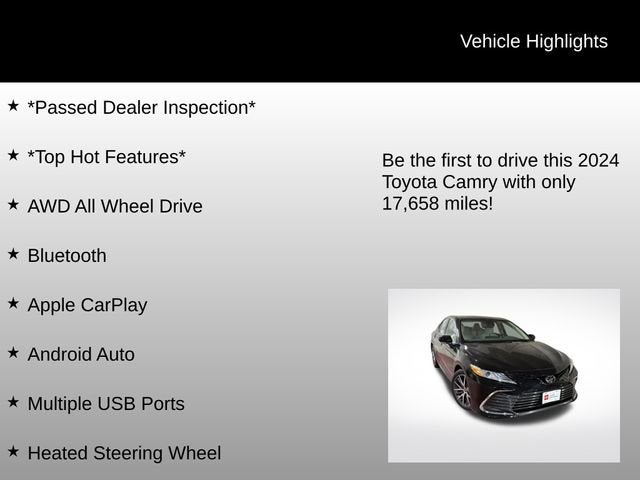 2024 Toyota Camry XLE