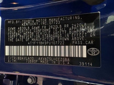 2023 Toyota Camry XLE