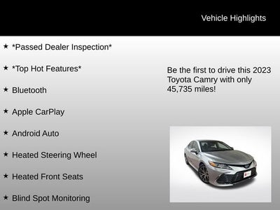 2023 Toyota Camry Hybrid XLE