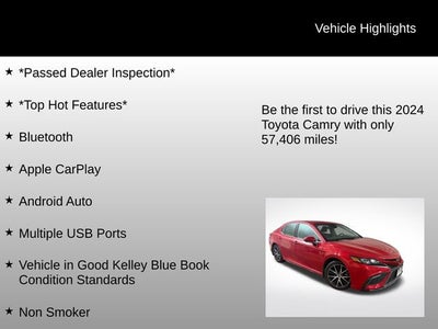 2024 Toyota Camry SE