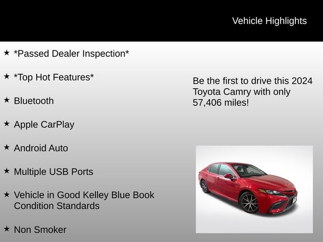 2024 Toyota Camry SE