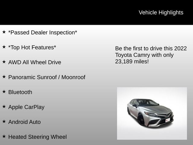 2022 Toyota Camry XSE