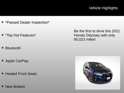2021 Honda Odyssey EX