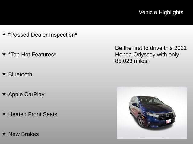 2021 Honda Odyssey EX