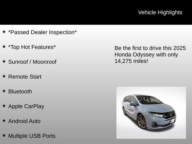 2025 Honda Odyssey Touring