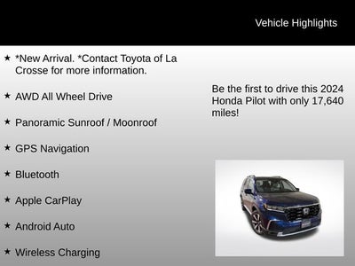 2024 Honda Pilot Touring