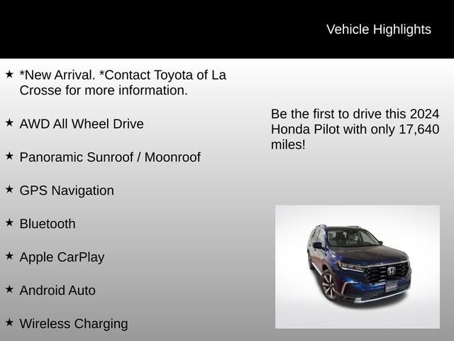 2024 Honda Pilot Touring