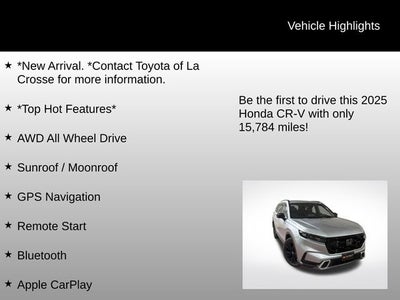 2025 Honda CR-V Hybrid Sport Touring