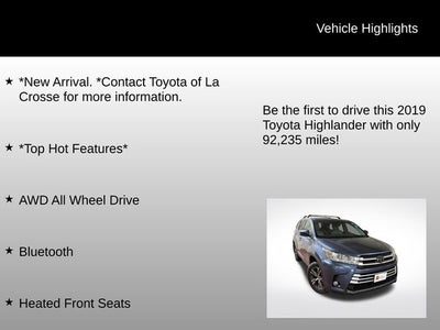 2019 Toyota Highlander LE Plus