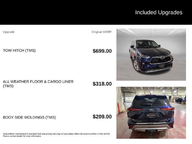 2022 Toyota Highlander Platinum