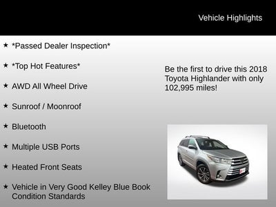 2018 Toyota Highlander XLE