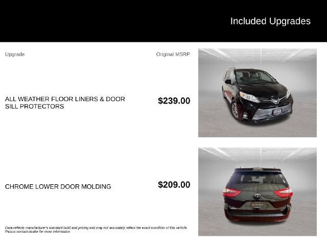 2020 Toyota Sienna XLE 8 Passenger