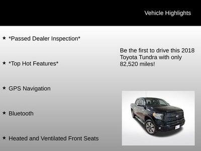 2018 Toyota Tundra SR5 CrewMax
