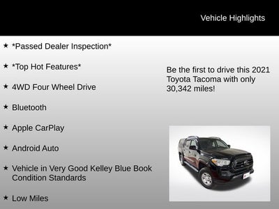 2021 Toyota Tacoma SR V6