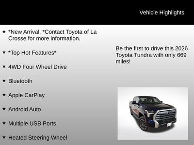 2026 Toyota Tundra Limited