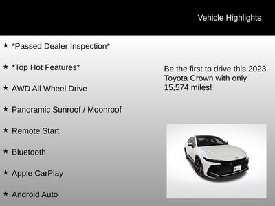 2023 Toyota Crown Limited