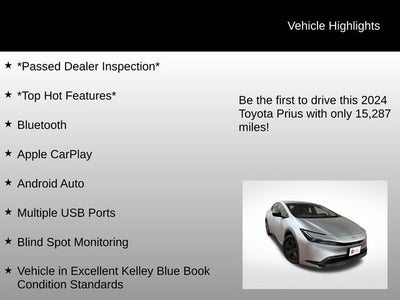 2024 Toyota Prius LE