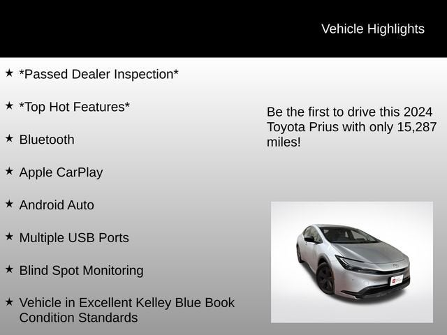 2024 Toyota Prius LE