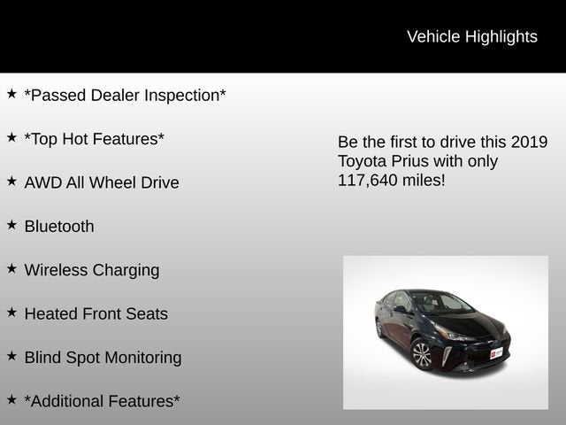 2019 Toyota Prius XLE AWD-e