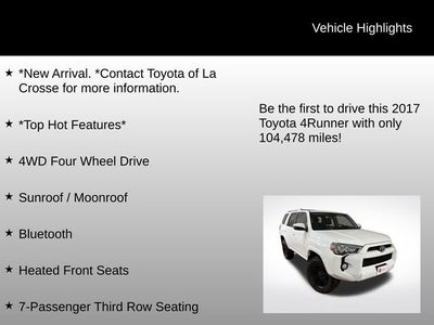 2017 Toyota 4Runner SR5 Premium