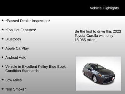 2023 Toyota Corolla Hatchback SE