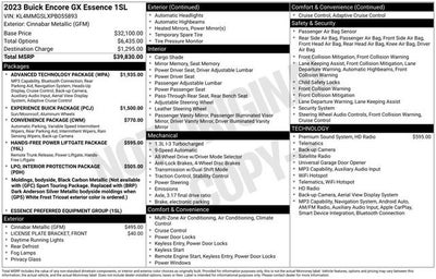 2023 Buick Encore GX Essence
