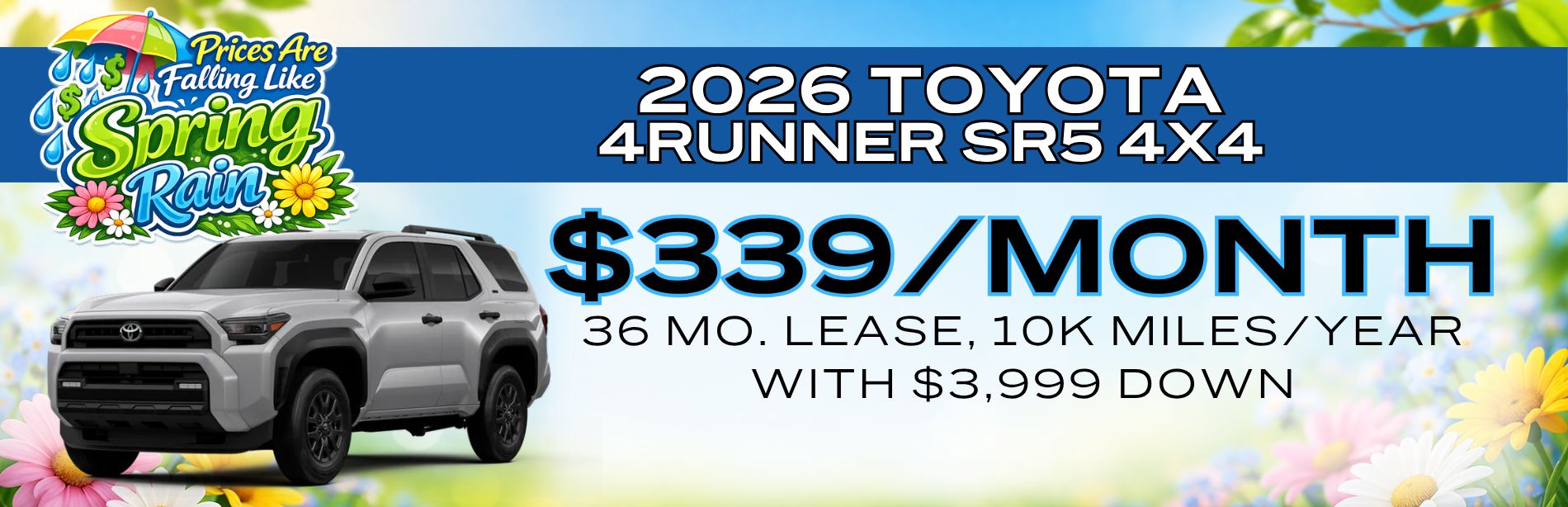 4Runner Lease Special