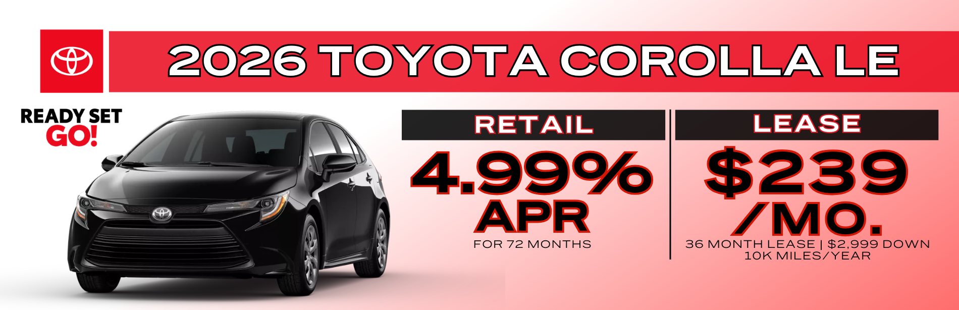 Corolla Lease Offer