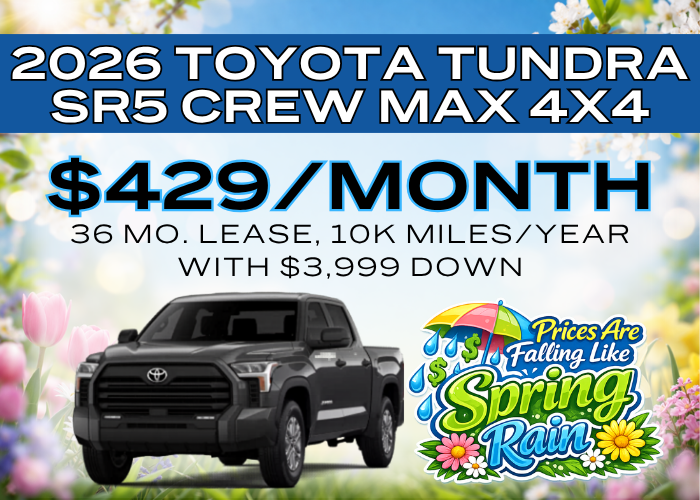 2026 Toyota Tundra SR5 Crew Max